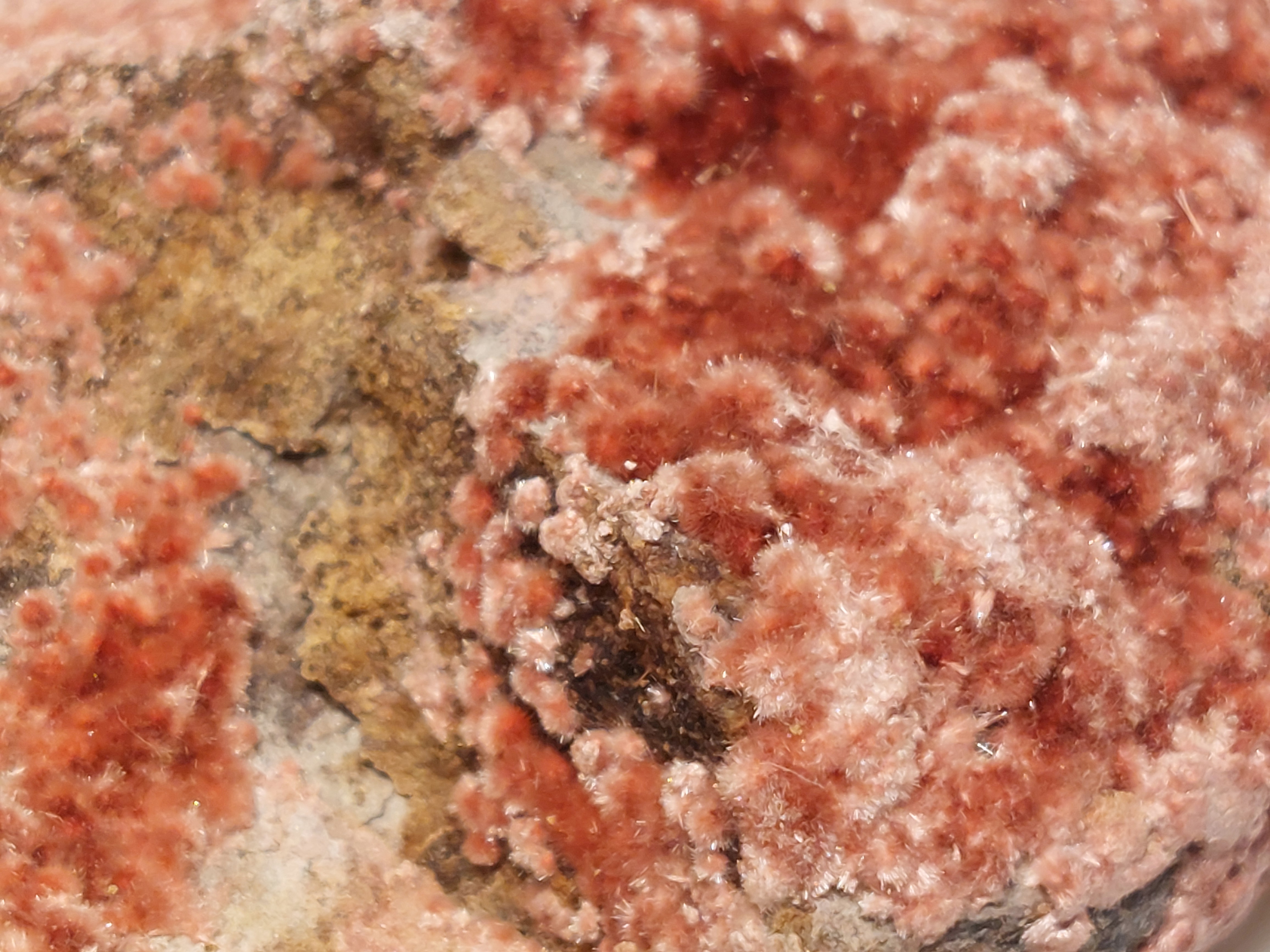 Erytriet cluster amorfe groeivorm