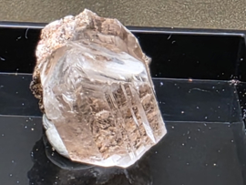 Seleniet hourglass, Bermejillo Mexico