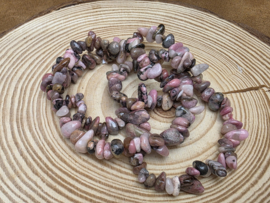 Rhodoniet armband split