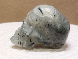 Prehniet human skull