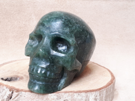 Groene aventurijn human skull