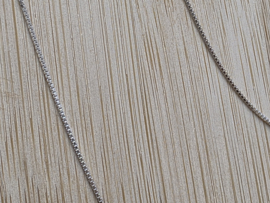 Zilveren ketting 50 cm