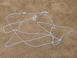 Zilveren ketting 90 cm