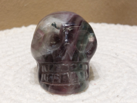 Fluoriet human skull