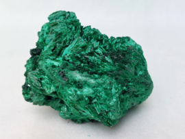 Malachiet ruw cluster/zijde malachiet, Congo