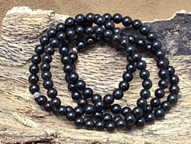 Zwarte obsidiaan armband 6 mm