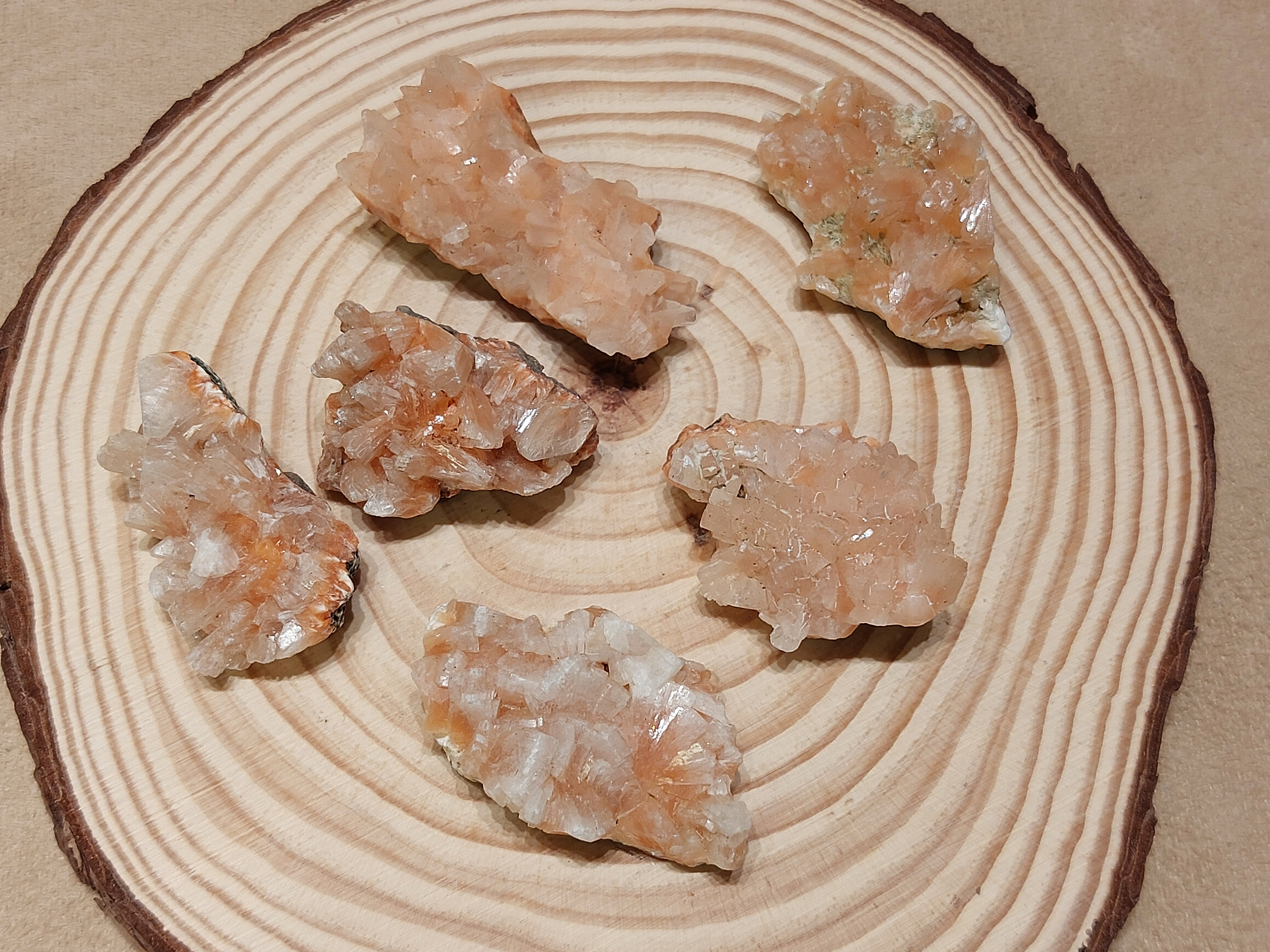 Heulandiet cluster klein