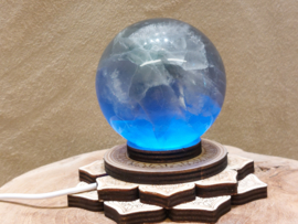 Lamp voor onder een edelsteen of mineraal