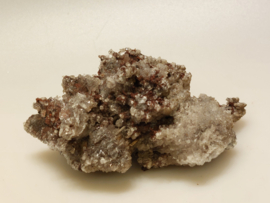 Snow calciet/calciet met aragoniet cluster uit Mexico