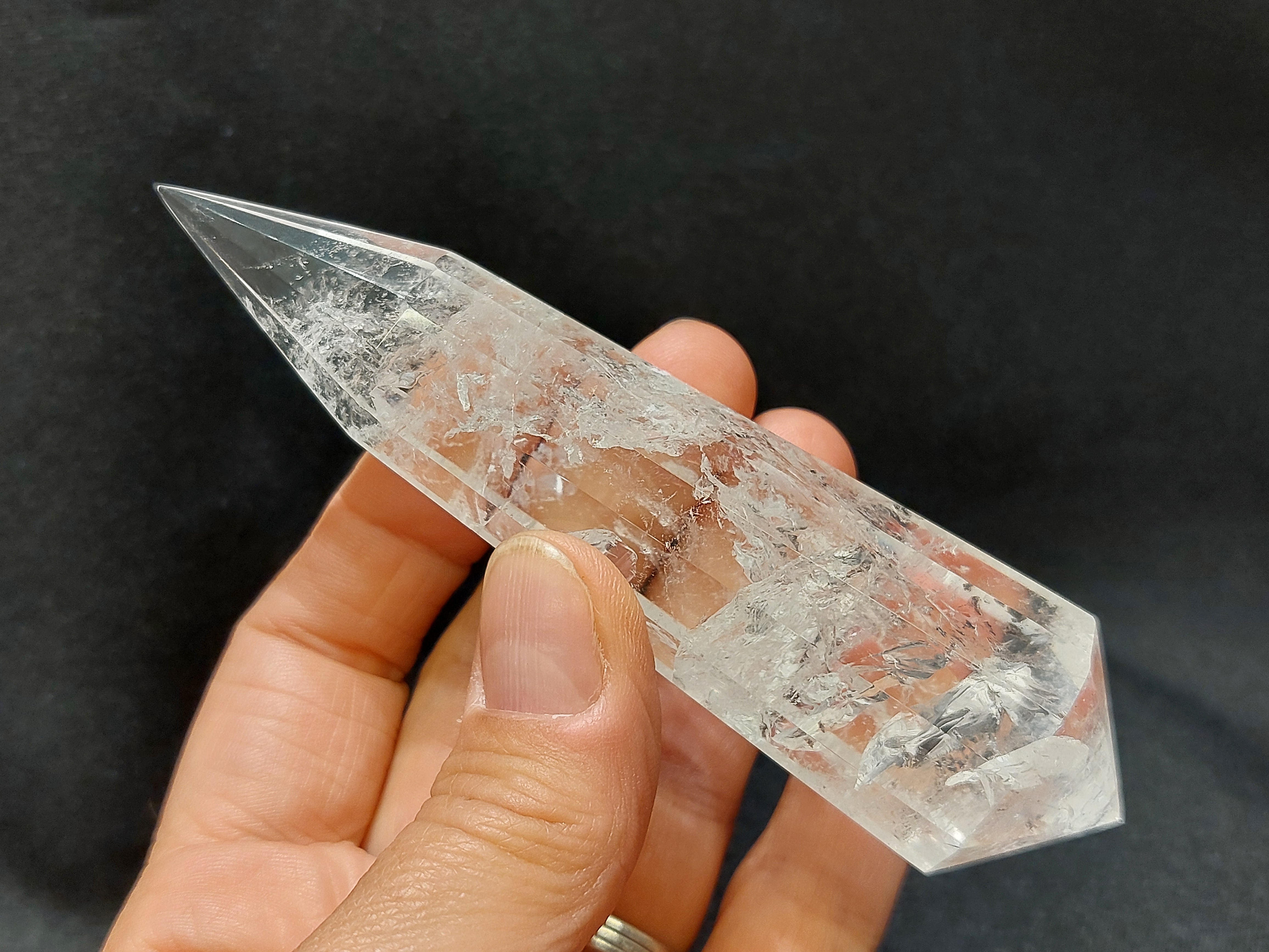 Bergkristal vogel phi kristal uit Brazilie