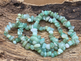 Chrysopraas armband split