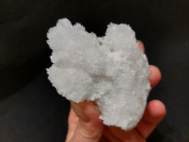 Witte aragoniet cluster uit Mexico