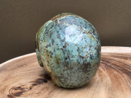 Turkoois human skull