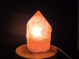 Rozenkwarts lamp