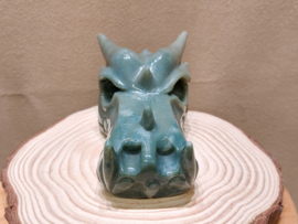 Groene chalcedoon draak