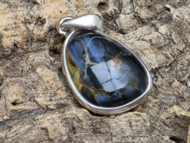 Pietersiet hanger in zilver