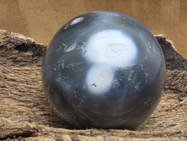Pinguïn agaat bol