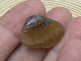 Blue John fluoriet knuffelsteen