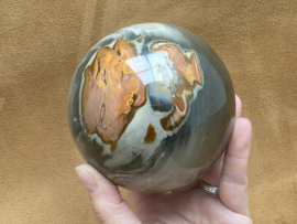 Polychroom jaspis bol 10.5cm