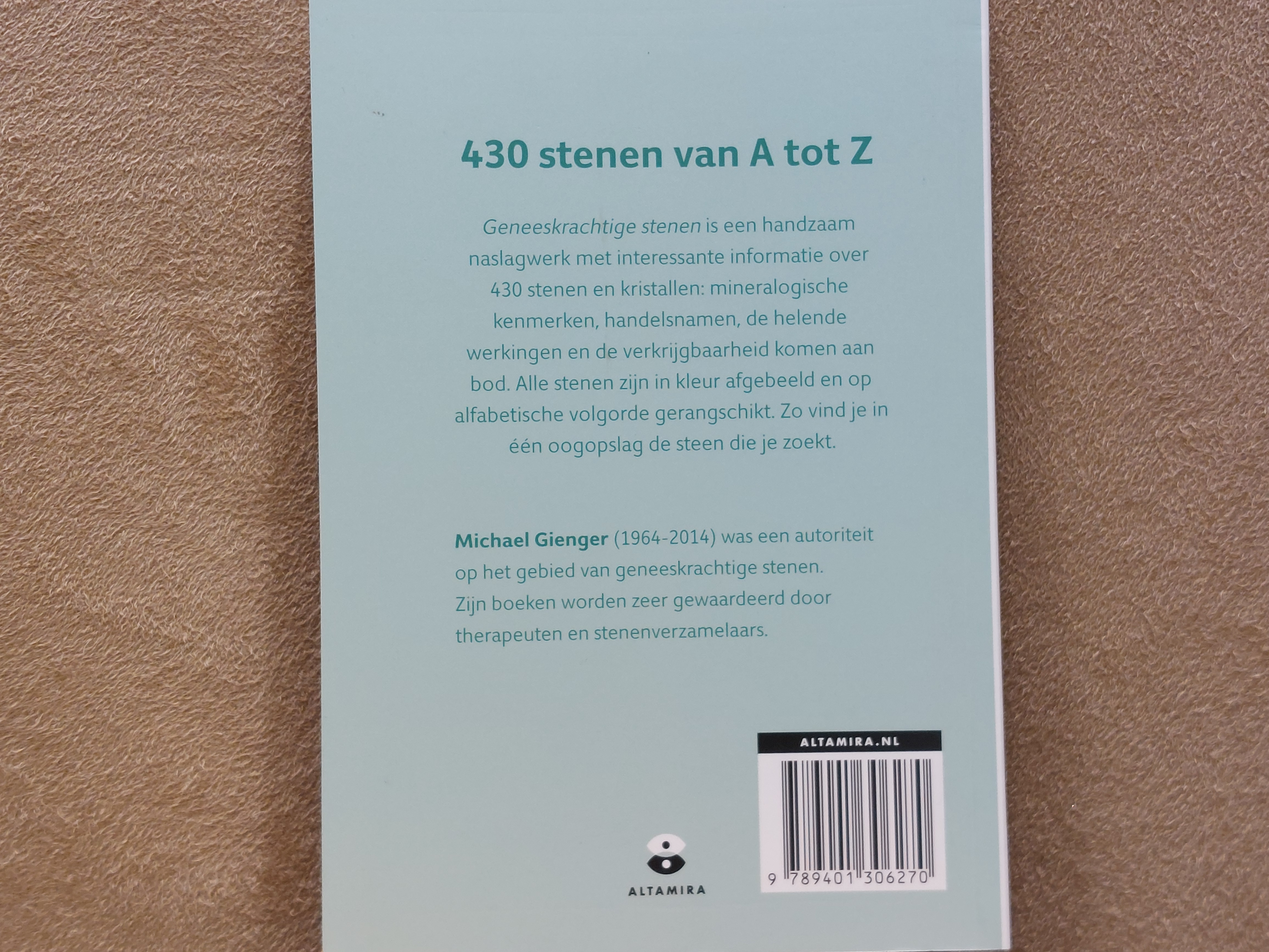 Geneeskrachtige stenen, boek Michael Gienger
