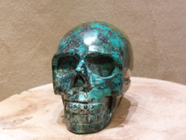 Turkoois human skull