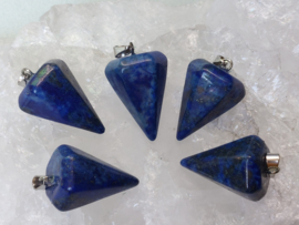 Lapis lazuli hanger punt pendelvorm