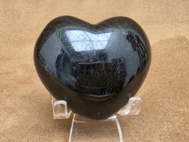 Zwarte toermalijn hart