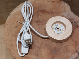 Lamp voor onder een edelsteen of mineraal