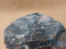 Zilveren ketting 40 cm