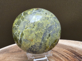 Groene opaal handsteen