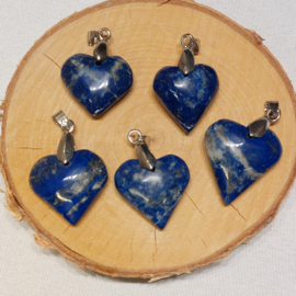 Lapis lazuli hanger hartvorm