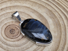 Pietersiet hanger in zilver