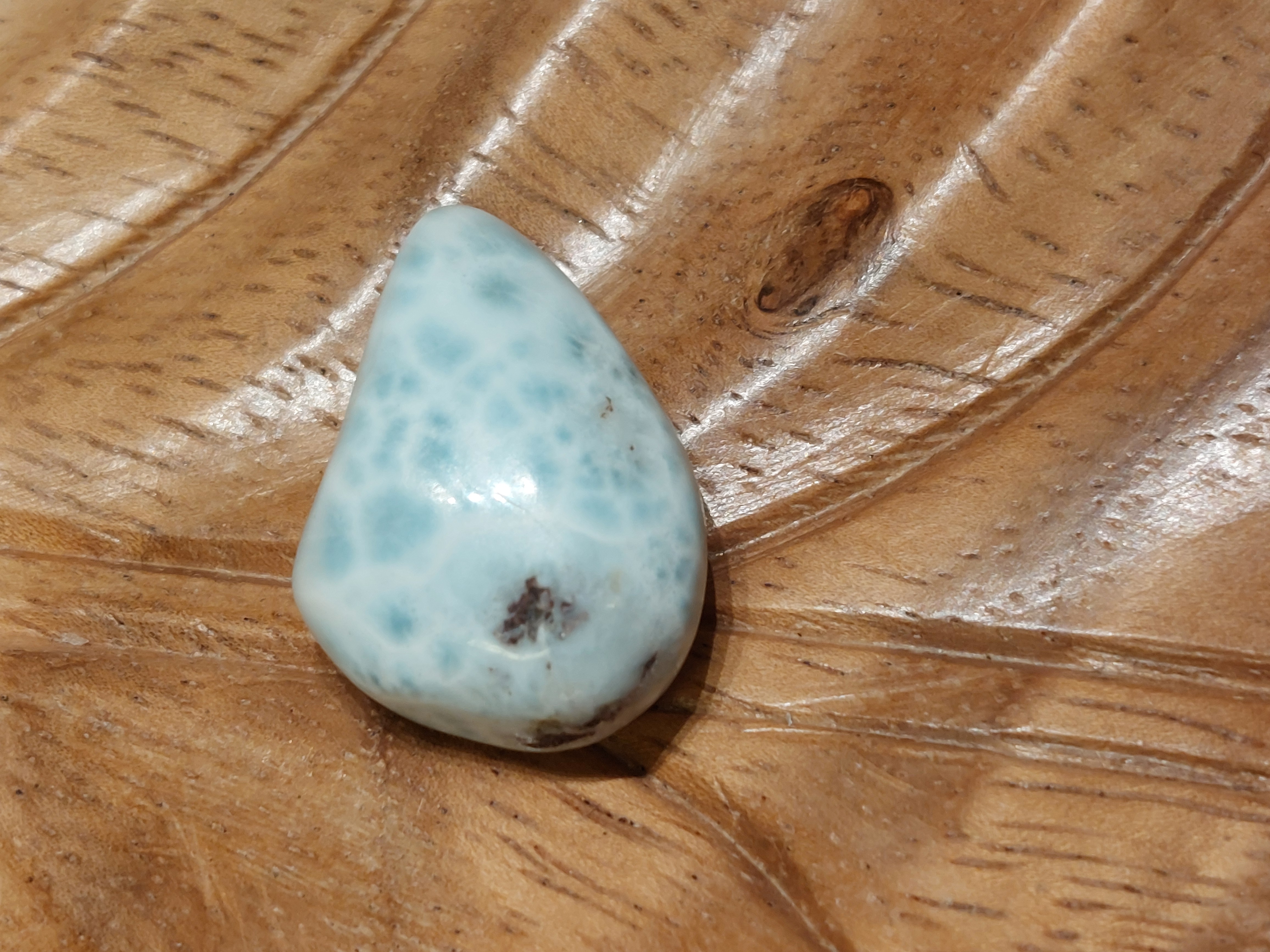 Larimar knuffelsteen