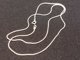 Zilveren ketting 45 cm
