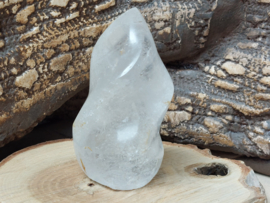 Bergkristal vlam/sculptuur