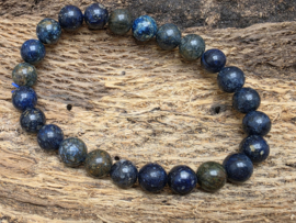 Azuriet malachiet armband 8 mm