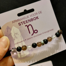 Steenbok armband combinatie