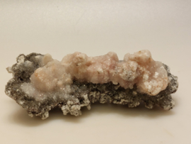 Snow calciet/calciet met aragoniet cluster uit Mexico