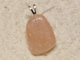 Morganiet hanger met zilveren oogje