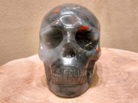 Heliotroop human skull