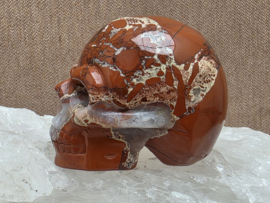 Rode jaspis human skull