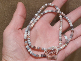 Botswana agaat ketting met hanger