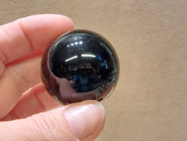 Zwarte obsidiaan bol