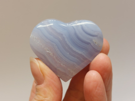 Chalcedoon of blue lace agaat hart