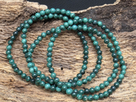Malachiet armband 4 mm