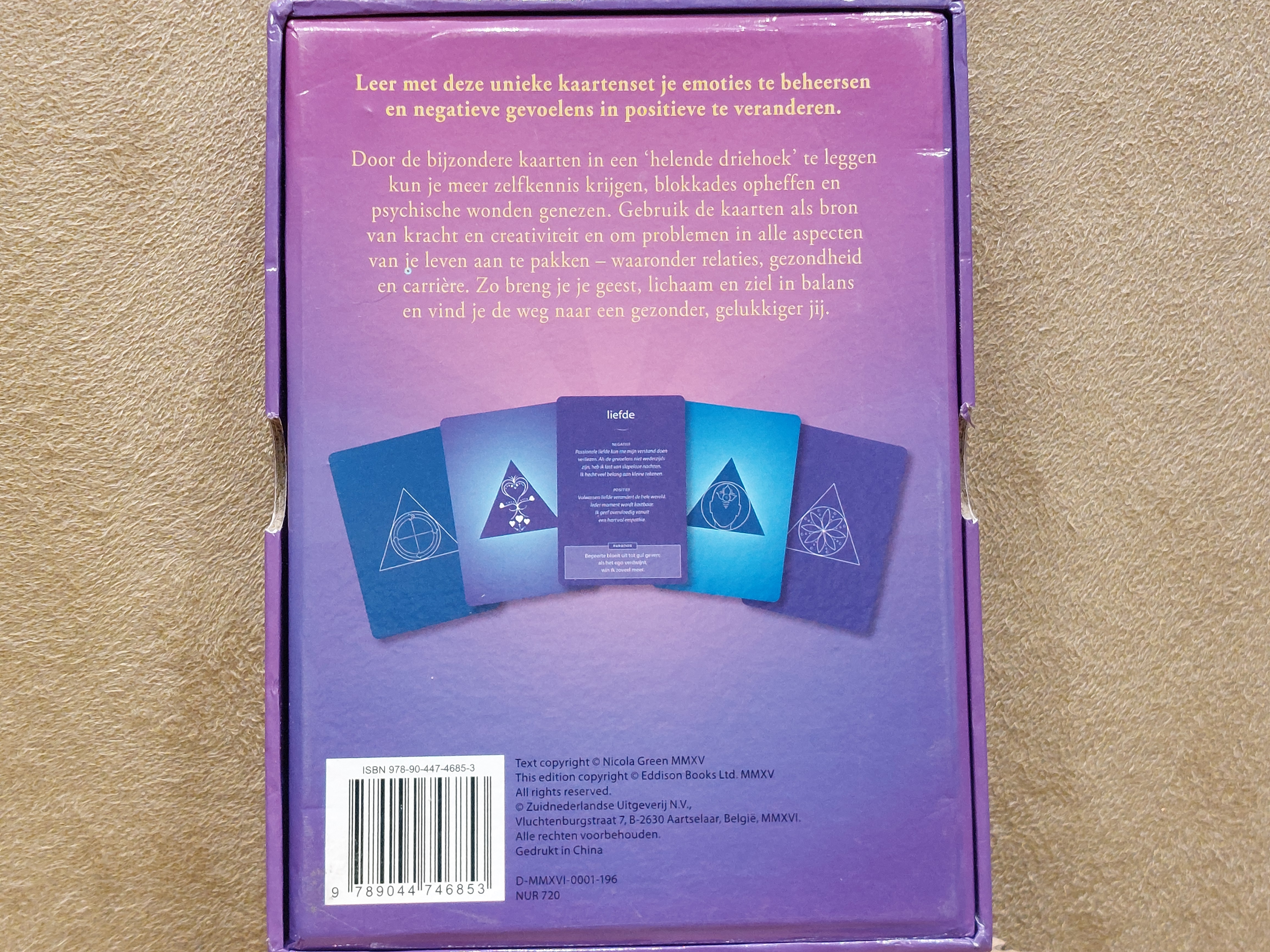 Emotional healing, kaartenset