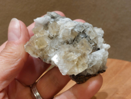 Fluoriet cluster uit Harvest pocket, Lady Annabella, Engeland