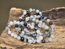Toermalijn in kwarts armband 8mm