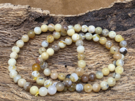 Gele opaal armband 6 mm