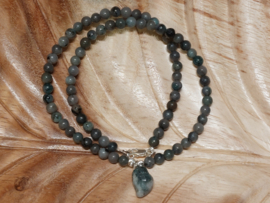 Smaragd ketting met hanger